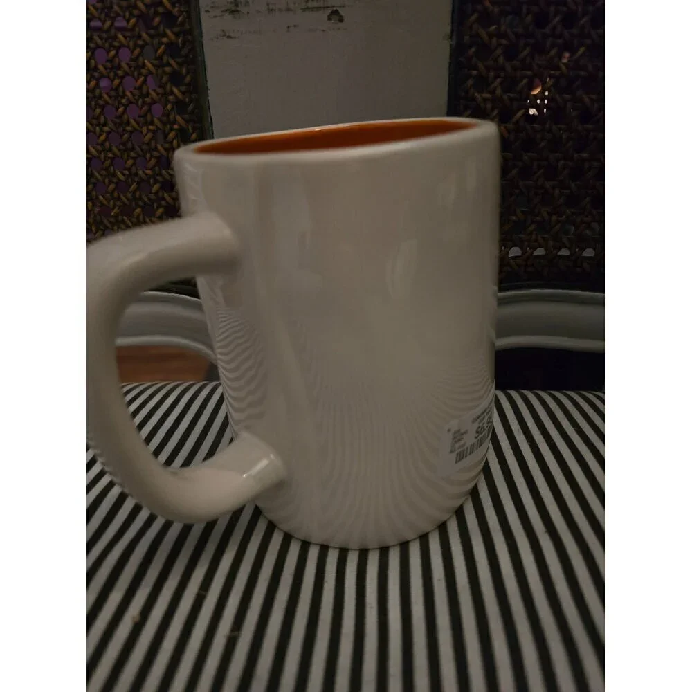 NWT Rae Dunn Halloween Beware Spider Icon Coffee Mug